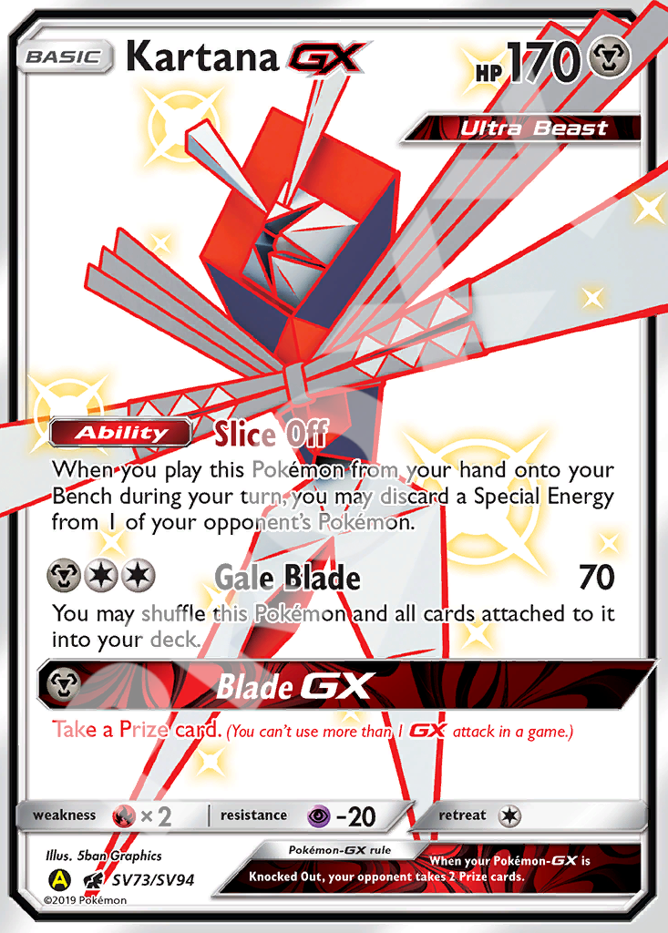 Kartana GX SV73 – Hidden Fates | The Proxy Lab