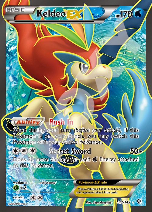 Keldeo EX 142 – Boundaries Crossed | The Proxy Lab