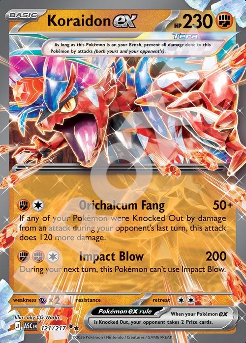 Koraidon ex 121 – Ascended Heroes | The Proxy Lab