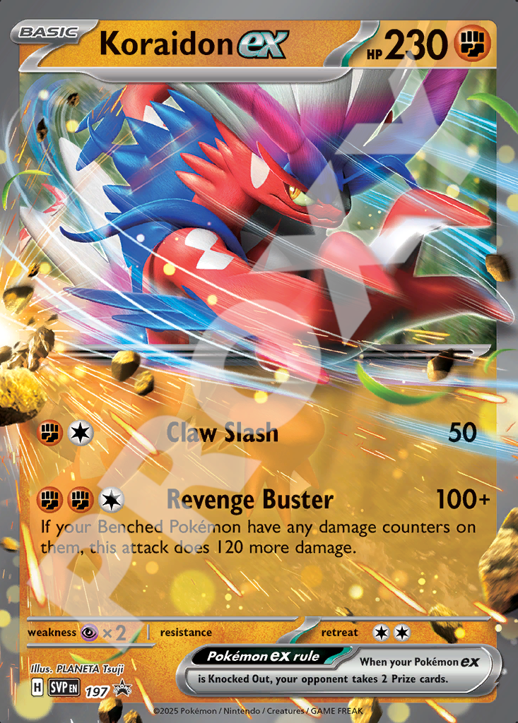 Koraidon ex 197 – Promos | The Proxy Lab
