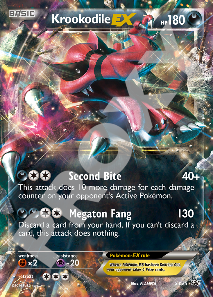 Krookodile EX XY25 – Promos | The Proxy Lab