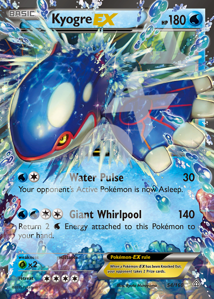 Kyogre EX 54 – Primal Clash | The Proxy Lab