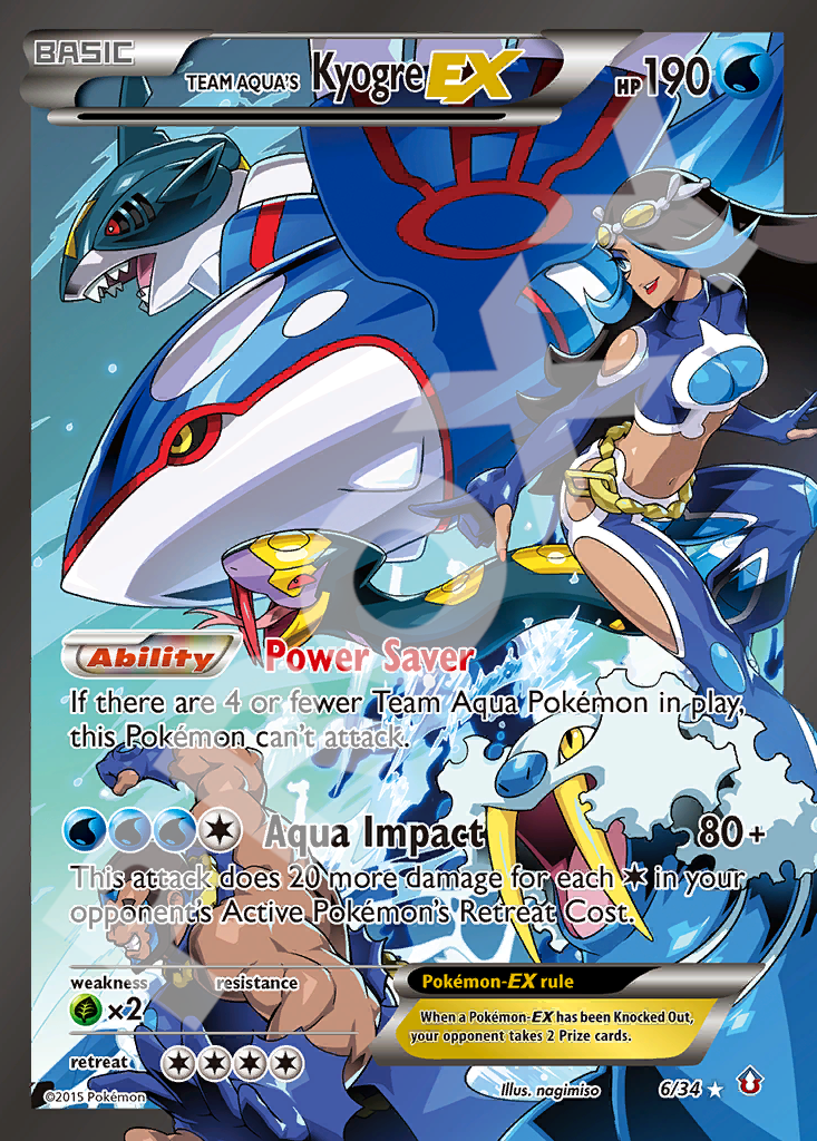 Kyogre EX 6 – Double Crisis | The Proxy Lab