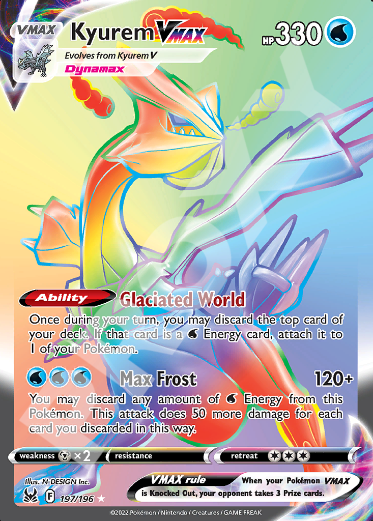 Kyurem VMAX 197 – Lost Origin | The Proxy Lab