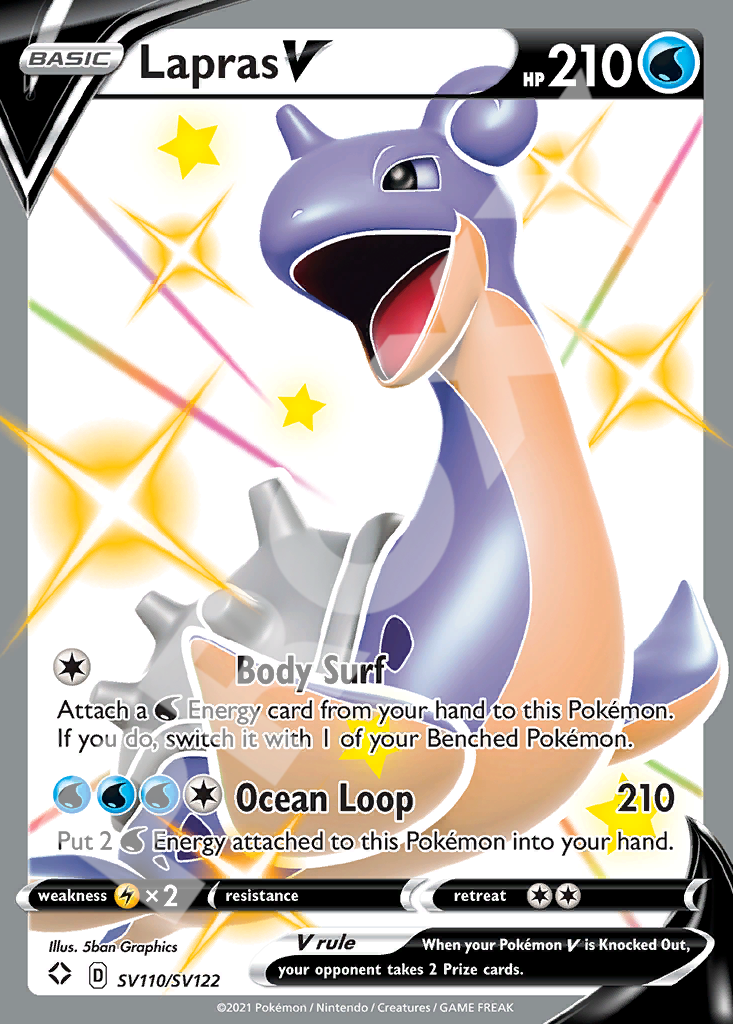 LaprasV SV110 – Shining Fates | The Proxy Lab