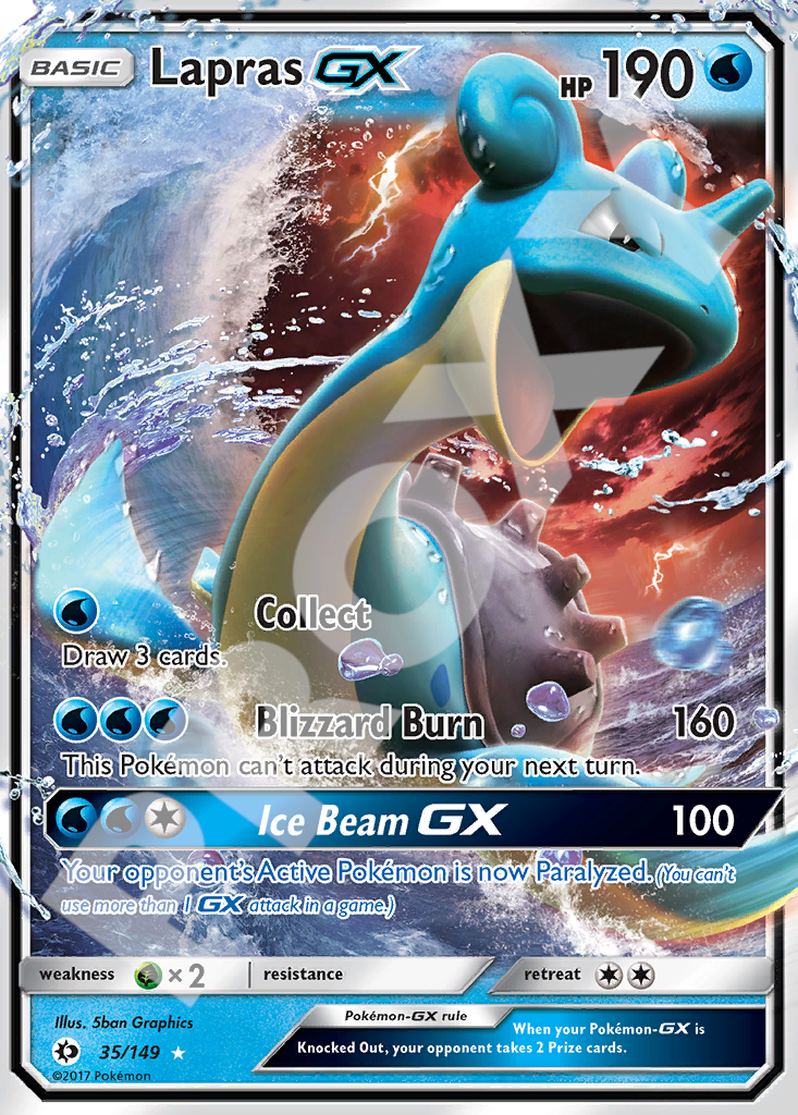 Lapras GX 35 – Sun & Moon | The Proxy Lab
