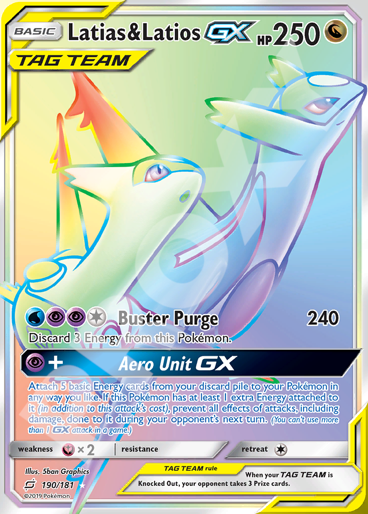 Latias&Latios GX 190 – Team Up | The Proxy Lab