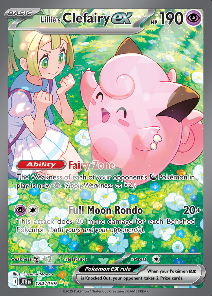 Lillies Clefairy EX 184 – Journey Together | The Proxy Lab