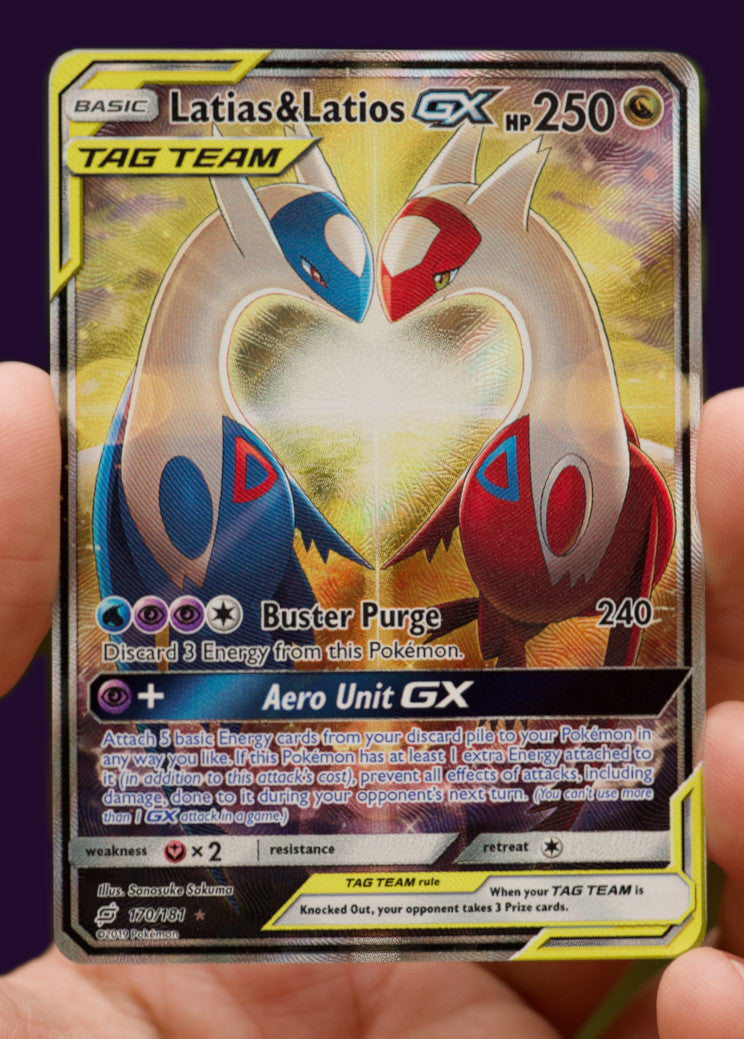 Sol y Luna | Unísono | Latias y Latios GX 170