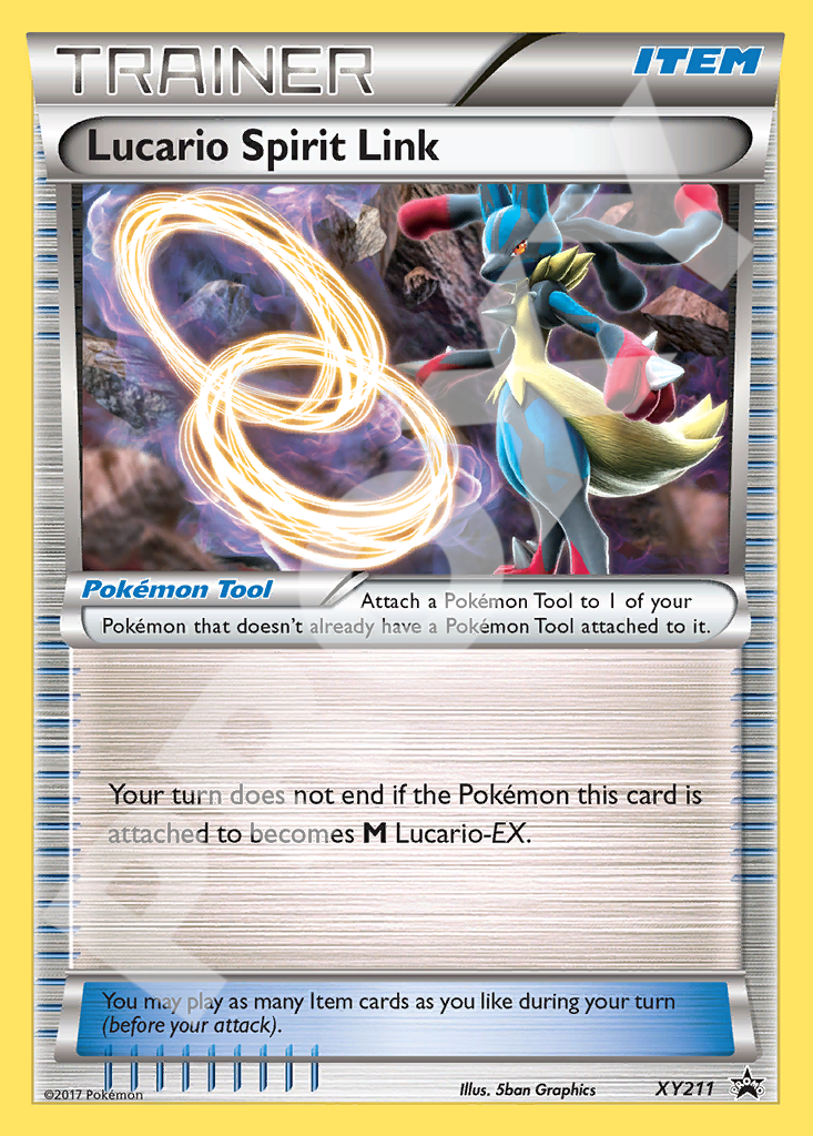 Lucario Spirit Link XY211 – Promos | The Proxy Lab