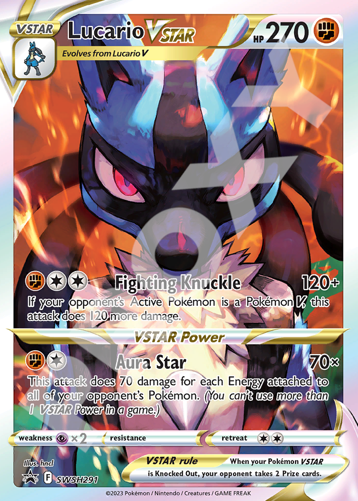 Lucario VSTAR SVSH291 – Promos | The Proxy Lab