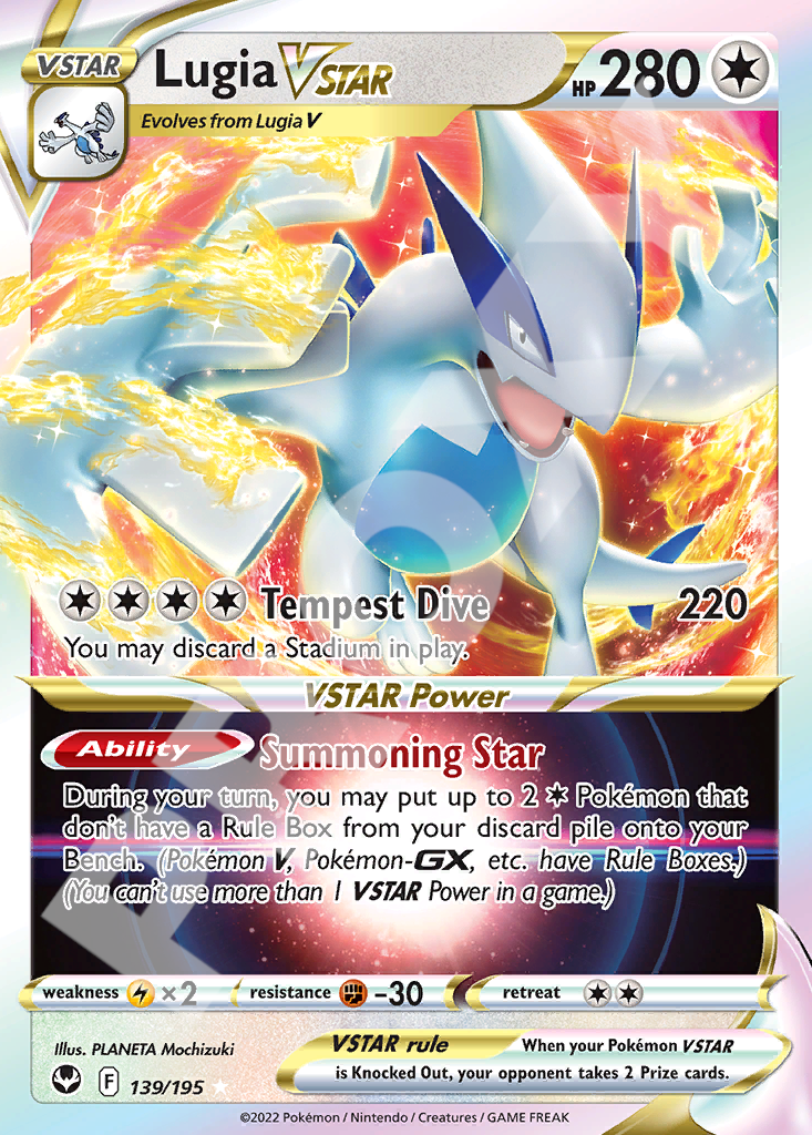 Lugia VSTAR 139 – Silver Tempest | The Proxy Lab