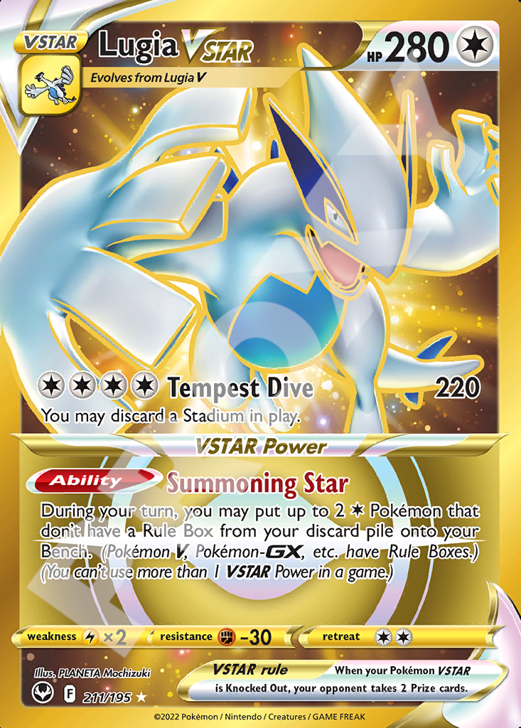 Lugia VSTAR 211 – Silver Tempest | The Proxy Lab