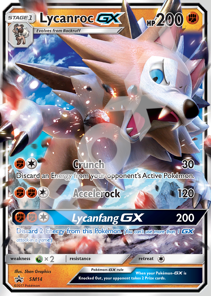 Lycanroc GX SM14 – Promos | The Proxy Lab