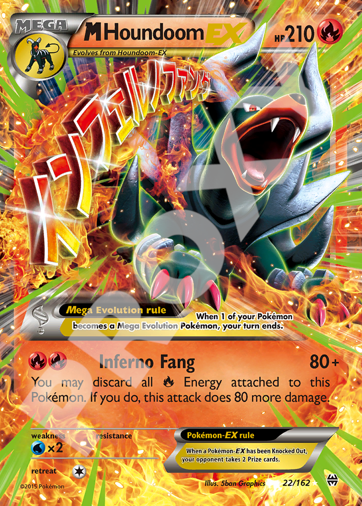 M Houndoom EX 22 – Ancient Origins | The Proxy Lab