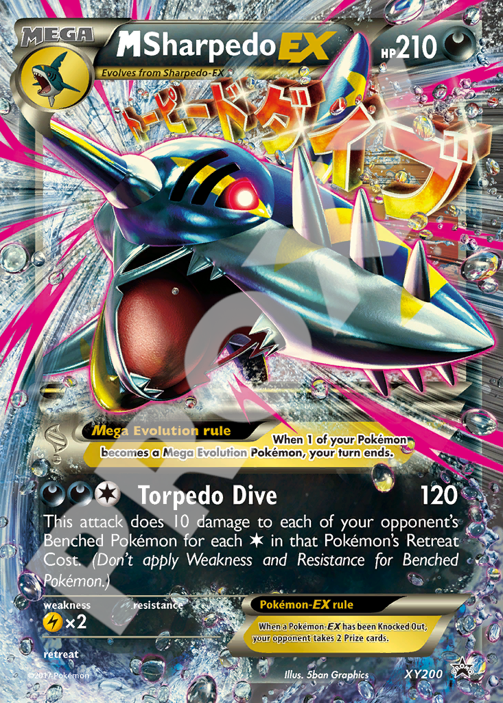 M Sharpedo EX XY200 – Promos | The Proxy Lab