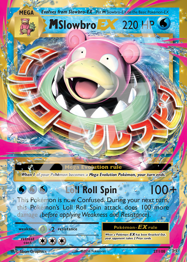M Slowbro EX 27 – Evolutions | The Proxy Lab