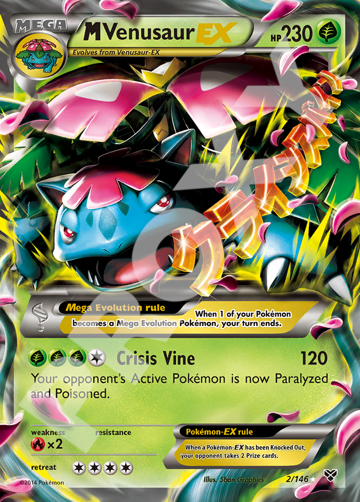 M Venosaur EX 002 – XY | The Proxy Lab