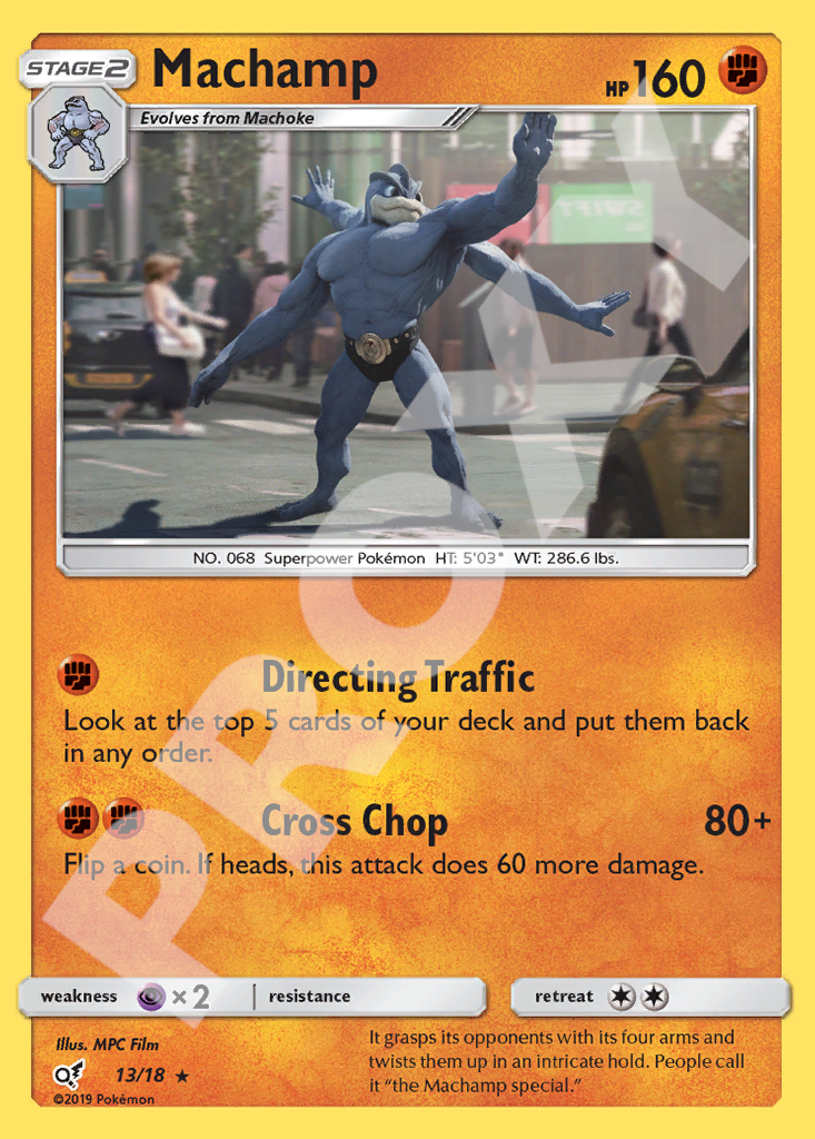 Machamp 13 18 – Detective Pikachu | The Proxy Lab