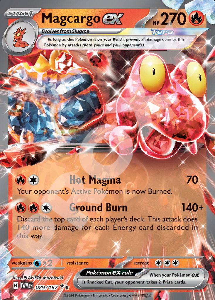 Magcargo ex 029 – Twilight Masquerade | The Proxy Lab