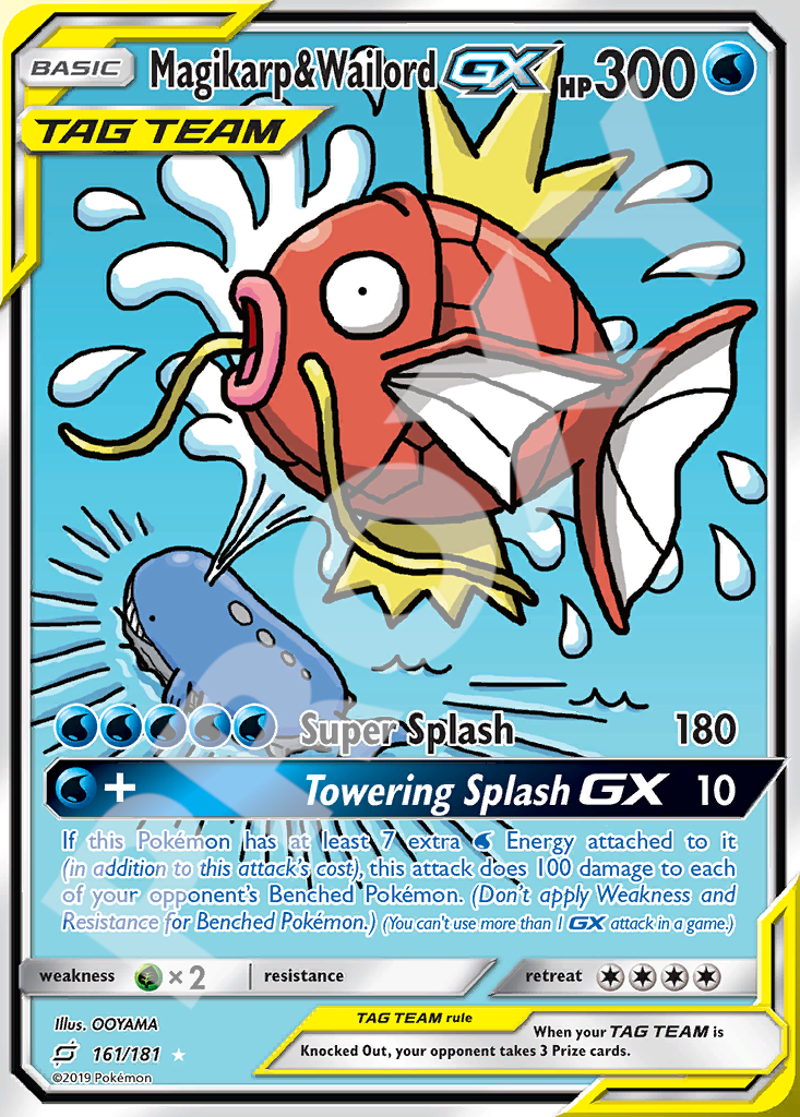 Magikarp&Wailord GX 161 – Team Up | The Proxy Lab
