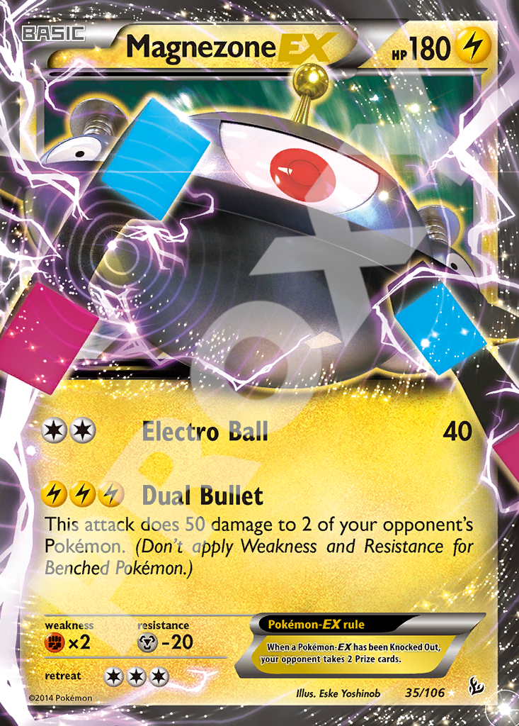 Magnezone EX 35 – Flashfire | The Proxy Lab