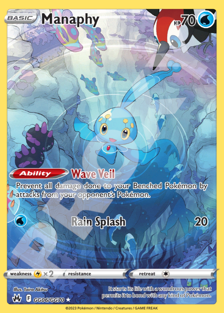 Manaphy GG06 – Crown Zenith | The Proxy Lab