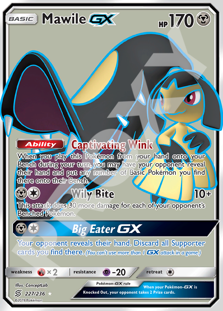 Mawile GX 227 – Hidden Fates | The Proxy Lab