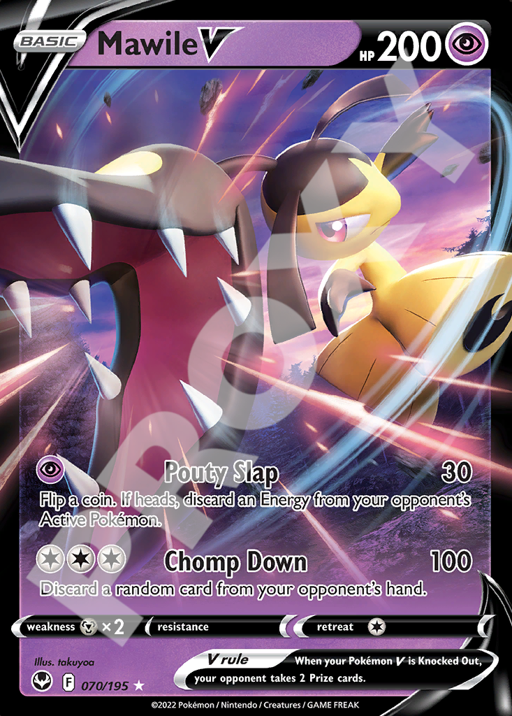 Mawile V 070 – Silver Tempest | The Proxy Lab
