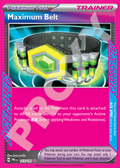 Maximum Belt 17 – Prismatic Evolutions | The Proxy Lab