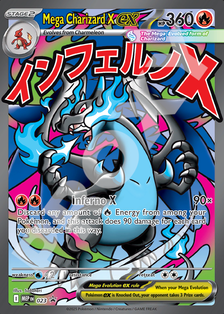 Mega Charizard X EX 023 – Promos | The Proxy Lab