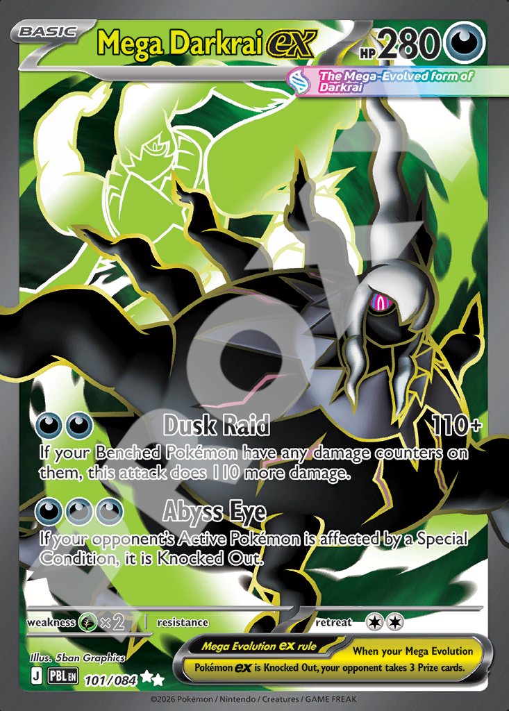 Mega Darkrai EX 101 – Pitch Black | The Proxy Lab