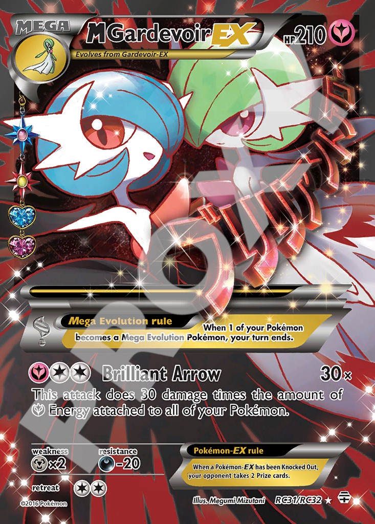 Mega Gardevoir EX RG31 – Generations | The Proxy Lab