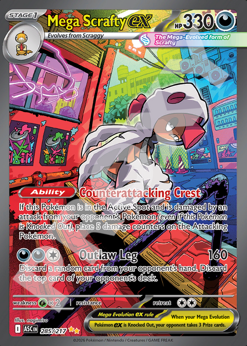 Mega Scrafty EX 285 – Ascended Heroes | The Proxy Lab