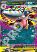 Mega Sharpedo EX 061 – Phantasmal Flames | The Proxy Lab