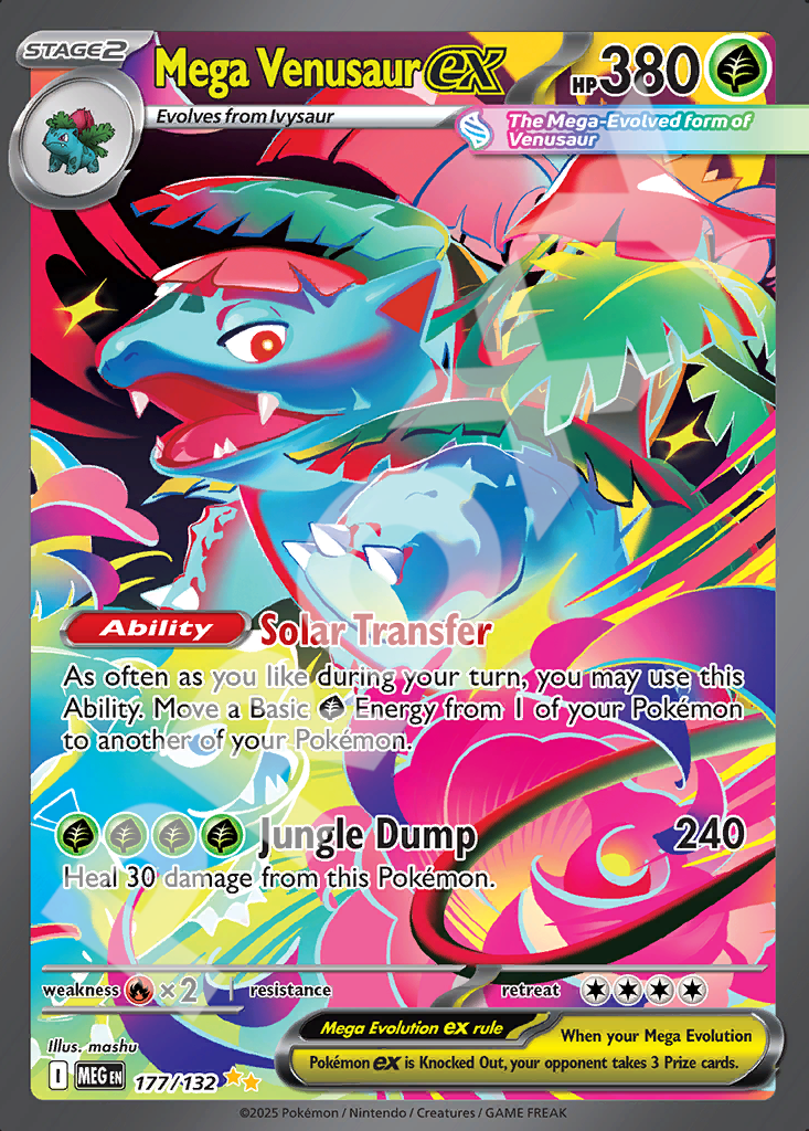 Mega Venusaur EX 177 – Mega Evolution | The Proxy Lab