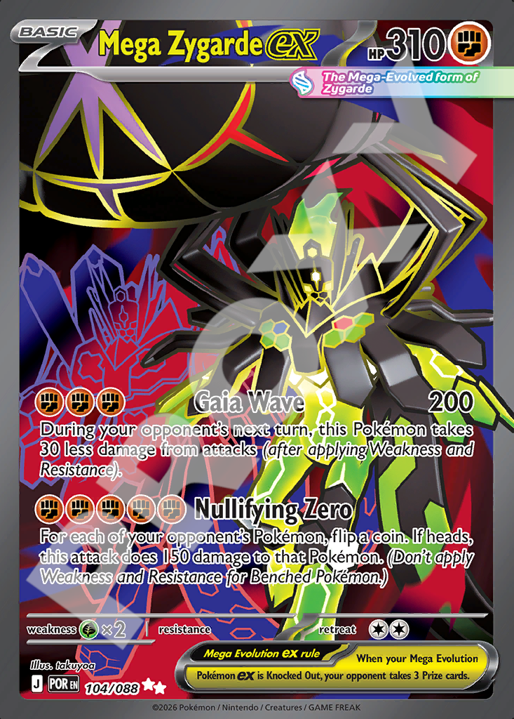 Mega Zygarde EX 104 – Perfect Order | The Proxy Lab