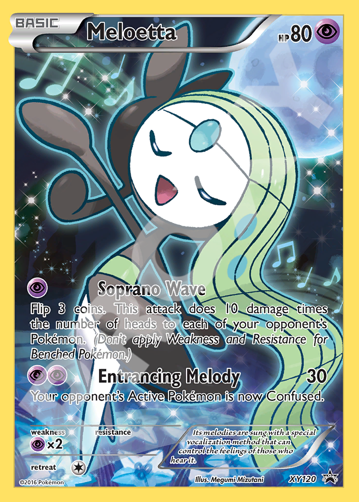 Meloetta XY120 – Promos | The Proxy Lab
