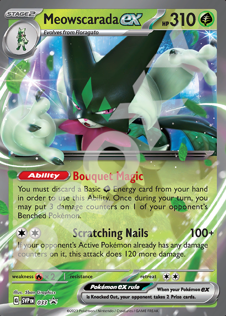 Meowscarada ex 033 – Promos | The Proxy Lab