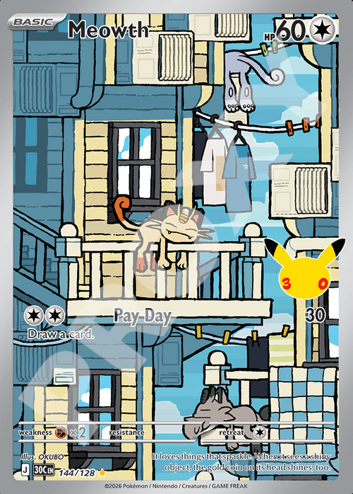 Meowth 144 – 30th Celebration | The Proxy Lab