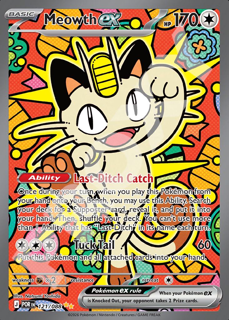 Meowth EX 121 – Perfect Order | The Proxy Lab