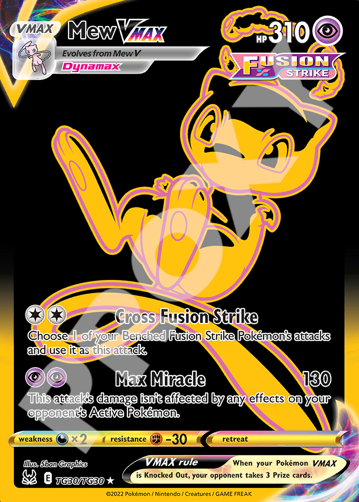 Mew VMAX 030 – Lost Origin | The Proxy Lab