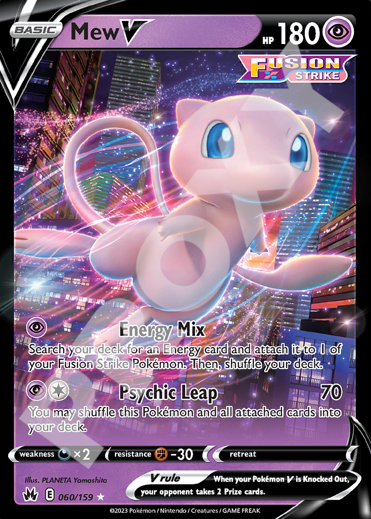 Mew V 060 – Crown Zenith | The Proxy Lab