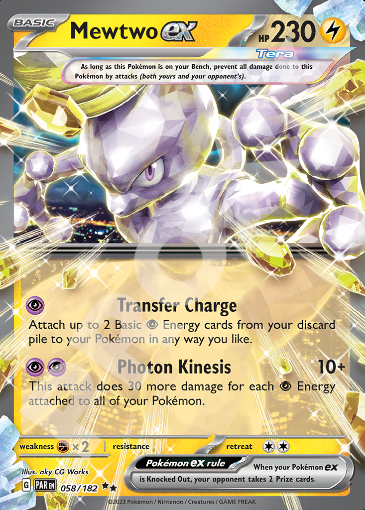 Mewtwo EX 058 – Paradox Rift | The Proxy Lab