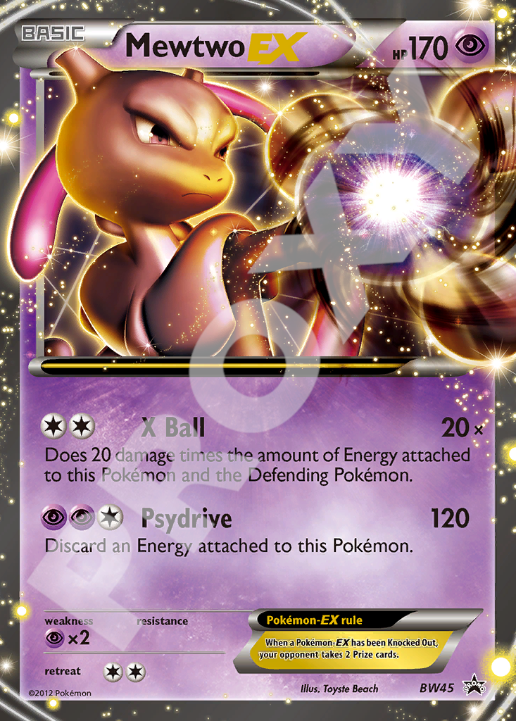 Mewtwo EX BW45 – Promos | The Proxy Lab
