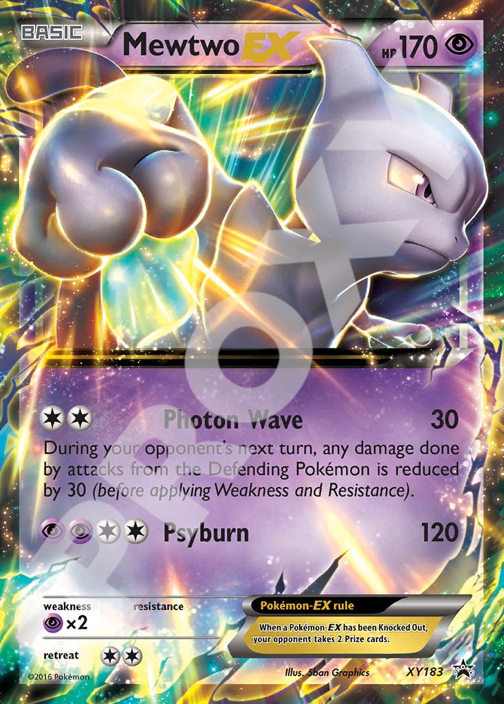 Mewtwo EX XY183 – Promos | The Proxy Lab