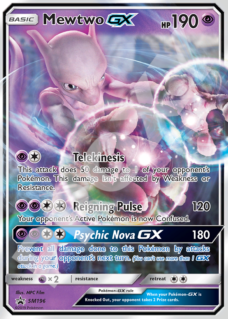 Mewtwo GX SM196 – Promos | The Proxy Lab