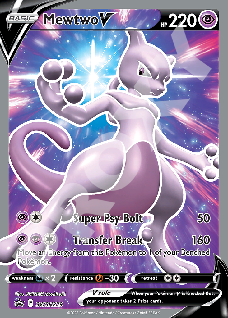 Mewtwo V SWSH229 – Promos | The Proxy Lab