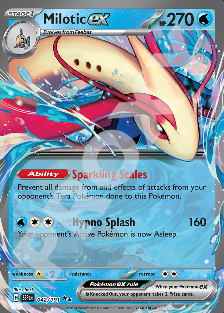 Milotic EX 042 – Surging Sparks | The Proxy Lab