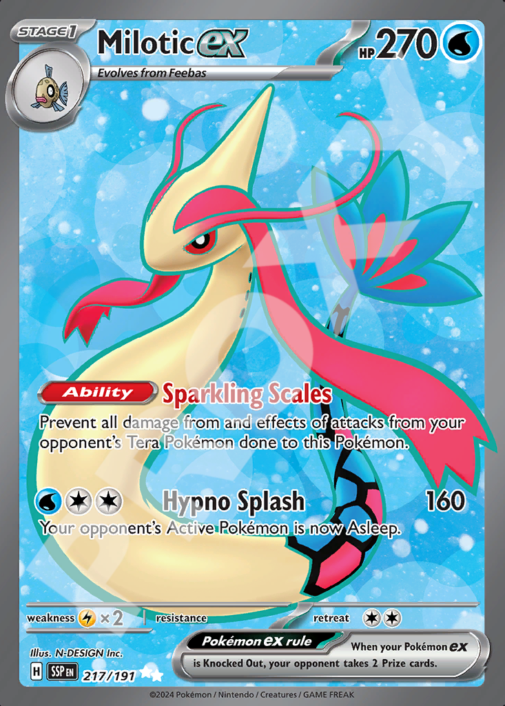 Milotic EX 217 – Surging Sparks | The Proxy Lab